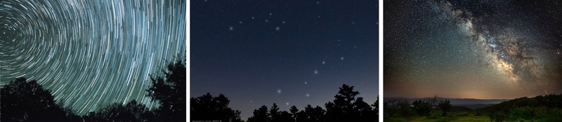 ночное небо соединение созвездий Хэдоу 
