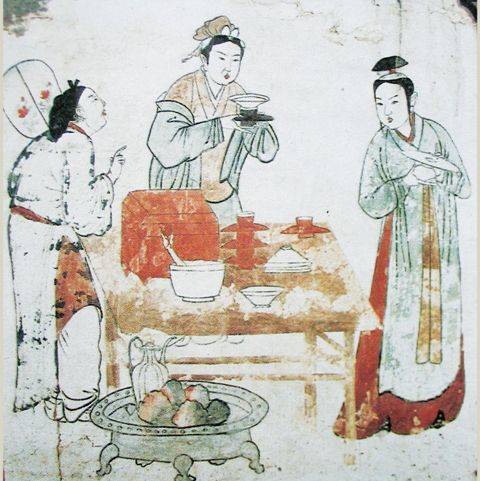 фреска из гробницы чжан ши