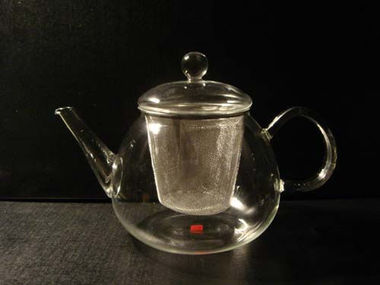 Tea kettle,  glass, 1100 ml.
