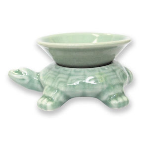 Tea Mesh, porcelain, "Turtle"