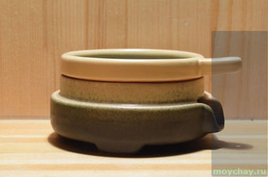 Tea Mesh "Japan", clay