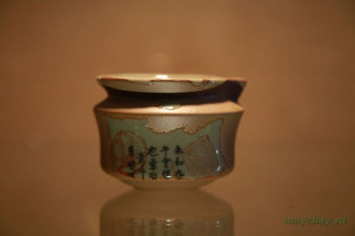 Набор посуды HQ глазурованная глина (Гайвань, Чахай, 8 чашек) #2