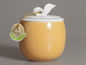 Tea caddy # 143, porcelain
