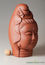 Tea pet "Guanyin", large, # 660, terracotta