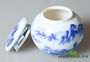 Tea caddy # 150, porcelain