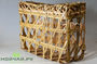 Бамбуковый плетеный короб (корзина)