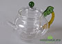 Tea kettle with glass mesh # 8, glass, 250 ml.