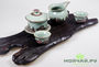 Taiwanese ceremonial tea tray (hand made in Siberia)  # 12 45x19x2 cm 
