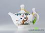 Teaset # 790, porcelain (teapot 210 ml., Cup 60 ml.)