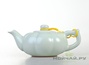 Tea ware set # 804, porcelain Ru Yao, (teapot 170 ml, pitcher 150 ml, cup 40 ml) 