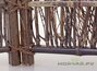 Декоративный забор из бамбука36 см 24х12 см