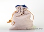 Textile bag # 1, synthetic velvet