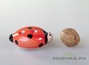 Small ocarina, ladybird (red)