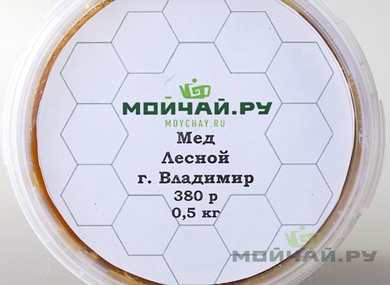 Мед пчелиный "Лесной" Владимир 500 гр