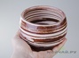 Cup  #2836, clay, handmade, 420 ml.