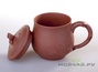 Cup # 15, clay, 450 ml., 12*13.8*9.8 cm.