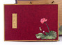Gift pack "Lotus" # 2 (box with clasp , 3 steel caddies, bag)