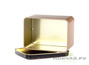 Подарочная упаковка "Золотые рыбы" коробка с застежкой три жестяные баночки бумажный пакет