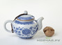 Набор посуды # 880,  глазурированная глина (чайник, чахай, сито, 6 чашек)