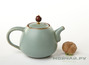 Набор посуды # 888,  жу яо (чайник, чахай, сито, чайница, пруд чайный, 6 подставок под чашки, 6 чашек)