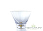 Cup # 4360, glass, gilding, 95 ml.