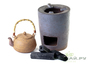 Bamboo smokeless coal for boiling water in enclosed spaces