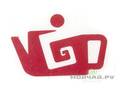 Sticker "Moychay" # 17198, red, 36*50 mm.