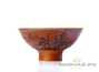Cup # 18290, ceramic, wood firing, wood firing, hand painting, 62 ml.