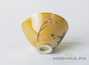 Cup # 18292, ceramic, wood firing, hand painting, 68 ml.