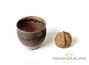 Cup # 18359, ceramic, wood firing, 68 ml.