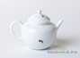 Teapot # 18623, porcelain, handmade painting, 179 ml.