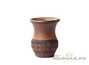 Vessel for mate (kalabas) # 19505, clay, 20 g.