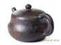Teapot # 20248, wood roast, yixing clay, 210 ml.