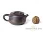 Teapot # 20247, wood roast, yixing clay, 130 ml.