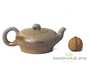 Teapot # 20258, wood firing, yixing clay, 255 ml.