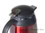 Thermos with a  bulb # 20534, metal, 1600 ml. (red)