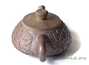 Teapot # 20652, jianshui ceramics,  firing, 144 ml.