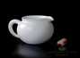 Tea ware set for a tea ceremony # 21210 (gaiwan - 110 ml, porcelain, pitcher - 200 ml, 6 cups of 50 ml, teamesh)