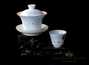Tea ware set for a tea ceremony # 21247 (gaiwan - 110 ml, pitcher - 200 ml, 6 cups of 45 ml, teamesh)