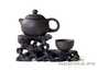 Tea ware set for a tea ceremony # 21273 (teapot - 150 ml, pitcher - 140 ml, 8 cups of 30 ml,  teamesh)