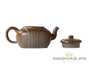 Teapot # 21666, yixing clay, wood firing, 170 ml.