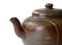 Teapot # 21678, wood firing, yixing clay, 170 ml.