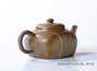 Teapot # 21657, wood firing, yixing clay, 170 ml.