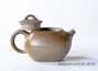 Teapot # 21656, wood firing, yixing clay, 176 ml.