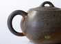 Teapot # 21651, wood firing, yixing clay, 176 ml.