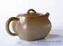 Teapot # 21635, yixing clay, wood firing, 176 ml.
