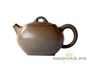 Teapot # 21642, yixing clay, wood firing, 176 ml.