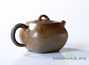 Teapot # 21642, yixing clay, wood firing, 176 ml.
