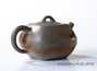 Teapot # 21634, yixing clay, wood firing, 176 ml.