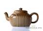 Teapot # 21675, wood firing, yixing clay, 170 ml.